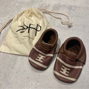 Freshly Picked || Touchdown City Shoe Mocs Football Brown 3